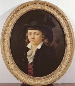 Porträtt av Ludvig XVII, ca 1793